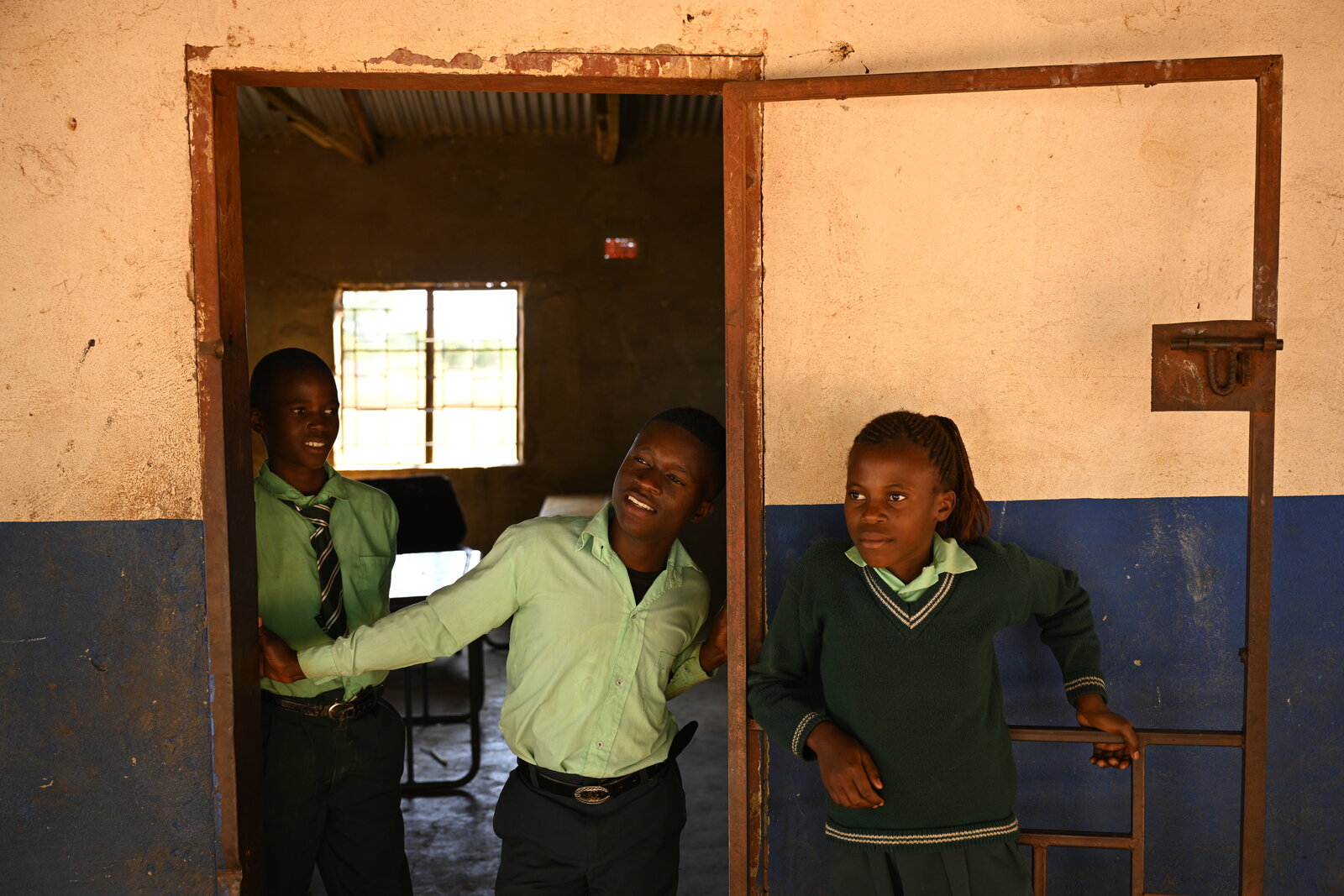 School children in Zambia