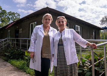 Pacienti jsou nejdůležitější součástí mé práce, říká lékařka Nino z gruzínského venkova