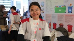 Díky dobrovolnictví jsem se naučila efektivně a sebevědomě komunikovat s lidmi, říká Ariunaa z Mongolska 