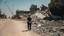 1 year of war in Gaza. Caritas is still helping affected civilians
