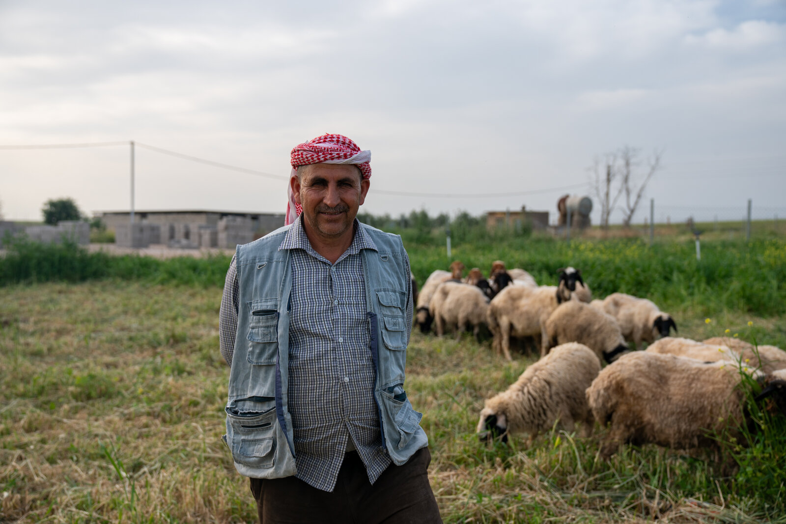 Farmář Jibran se potýká s dopady změny klimatu