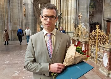 The Caritas Award is proof that I do my job well, says Evžen Diviš from Caritas Czech Republic 