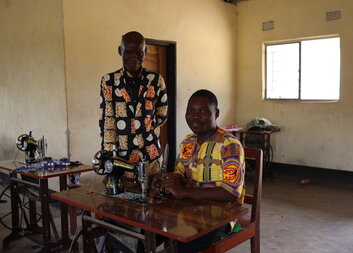 John fled war to Zambia, today he runs his own business and helps other refugees