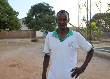 Thanks to a savings group, Lawrence from Zambia was able to put his children through school  
