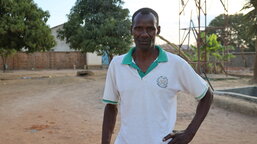 Thanks to a savings group, Lawrence from Zambia was able to put his children through school  