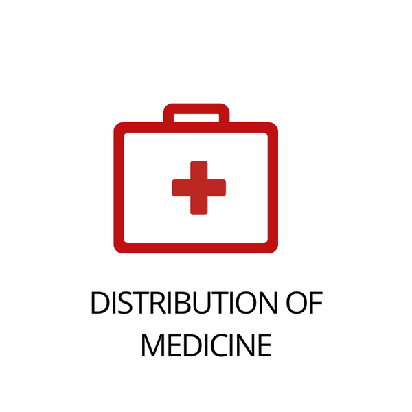 Distribution of medicine