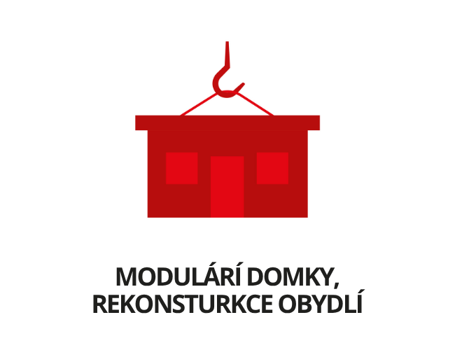 Modulární domky, rekonstrukce obydlí