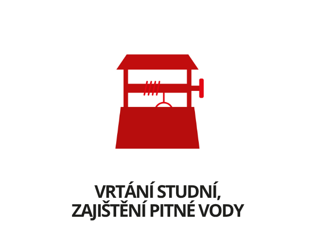 Vrtání studní, zajištění pitné vody