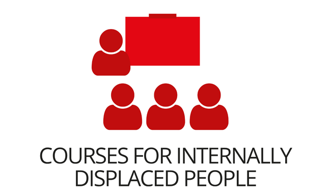 Courses for internally displace people