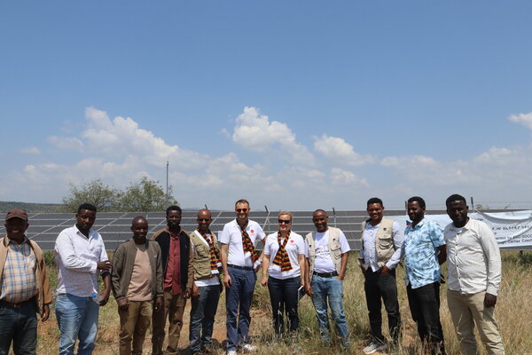 Jan Líska and Barbora Ludvíková in Ethiopia Jan Líska and Barbora Ludvíková in Ethiopia