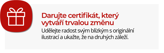 Darovat certifikát