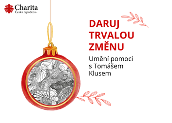 Dárkový certifikát, který pomůže a potěší. I díky originální kresbě Tomáše Kluse