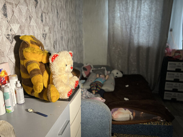 Válka donutila Evelíninu rodinu uprchnout z města