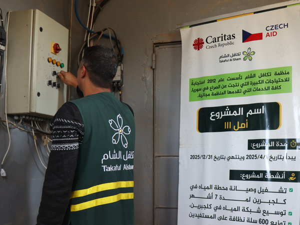 Obnovený přístup k vodě ulehčil život místních Obnovený přístup k vodě ulehčil život místních