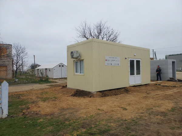 Modulární zdravotní stanice v Chersonské oblasti
