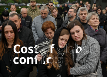 Cost of global conflicts: How wars impact the lives of civilians and the world around us 