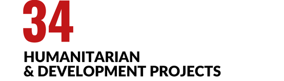 34 humanitarian and development projects 34 humanitarian and development projects
