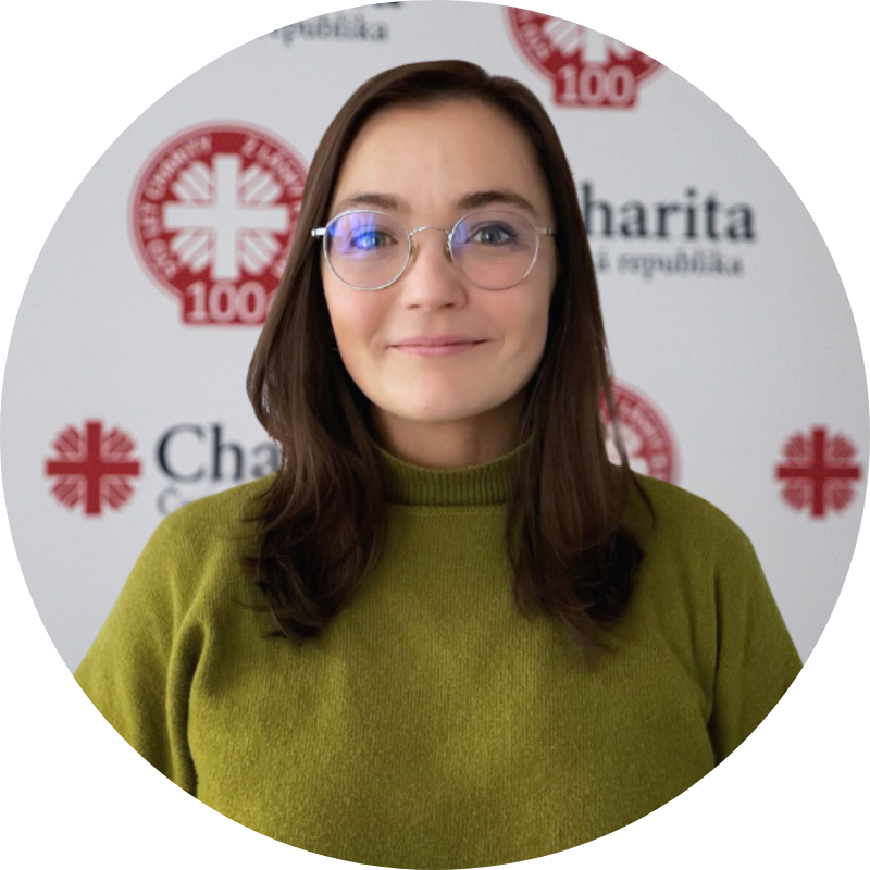 Kristýna Kvasničková, oddělení humanitární pomoci a rozvojové spolupráce Charity Česká republika