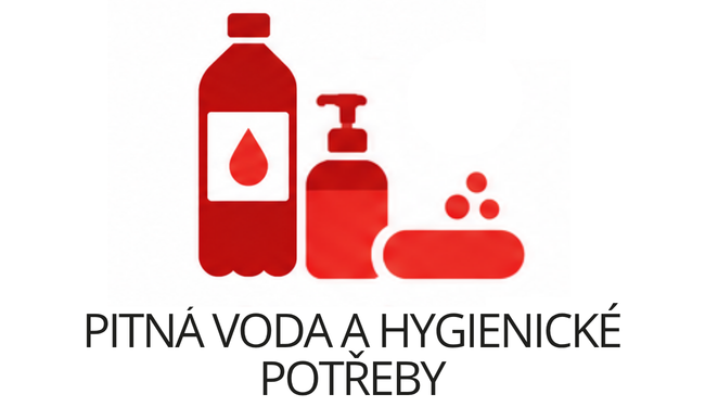 Pitnou vodu a hygienické potřeby