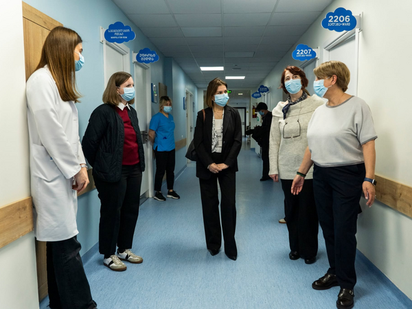 In Georgia, we also support paediatric oncology In Georgia, we also support paediatric oncology
