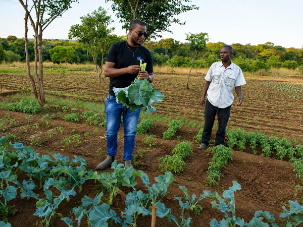 Emmanuel helps refugees become self-sufficient