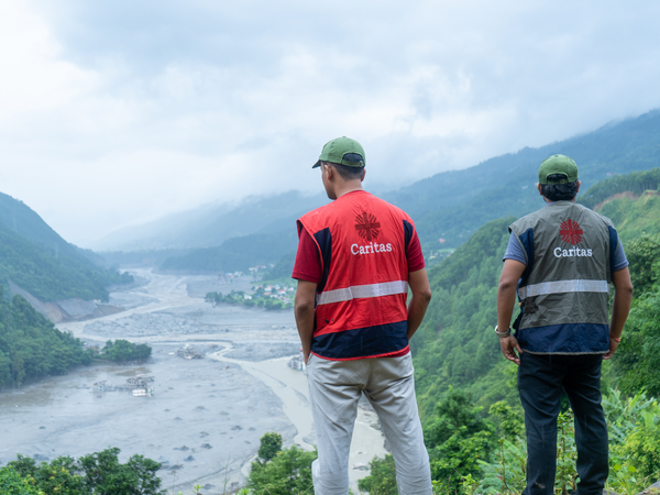 Caritas Nepal helps people on the ground (photo by Caritas Nepal)