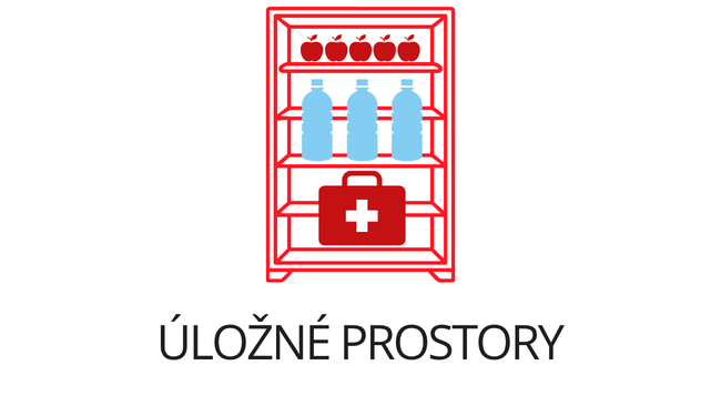 Úložné prostory Úložné prostory